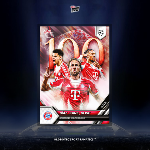 Topps Now Kane Olise Diaz 25/26 UCL 球星卡 正面圖