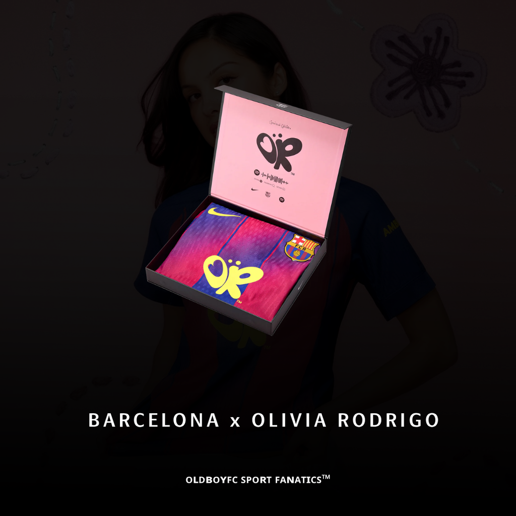 BARCELONA x OLIVIA RODRIGO x SPOTIFY 聯名特別球員版球衣