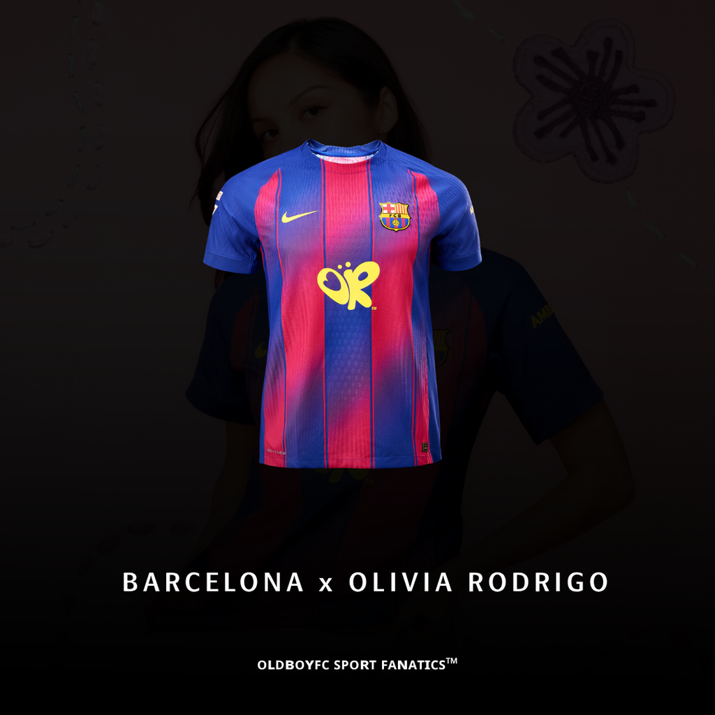BARCELONA x OLIVIA RODRIGO x SPOTIFY 聯名特別球員版球衣