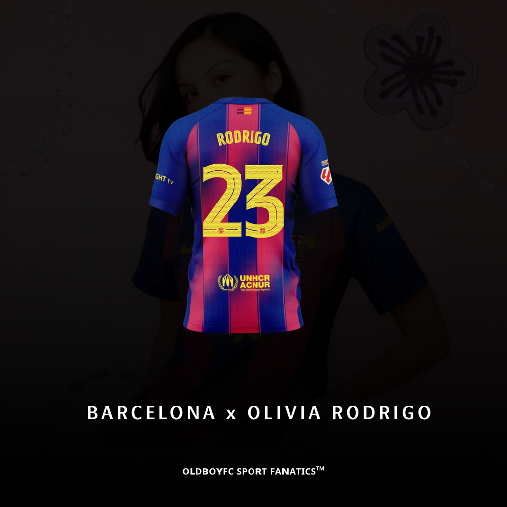 BARCELONA x OLIVIA RODRIGO x SPOTIFY 聯名特別球員版球衣