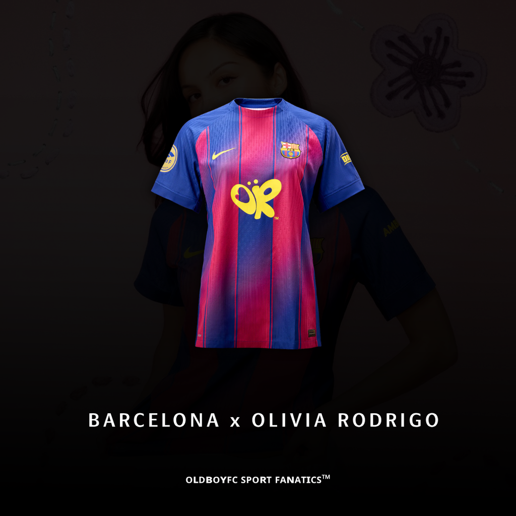 BARCELONA x OLIVIA RODRIGO x SPOTIFY 聯名特別球員版球衣