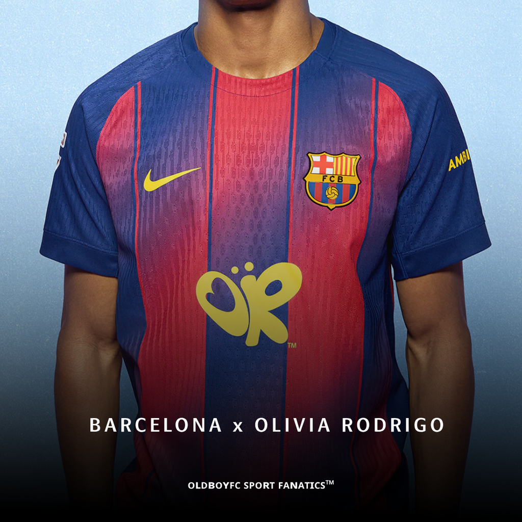 BARCELONA x OLIVIA RODRIGO x SPOTIFY 聯名特別球員版球衣