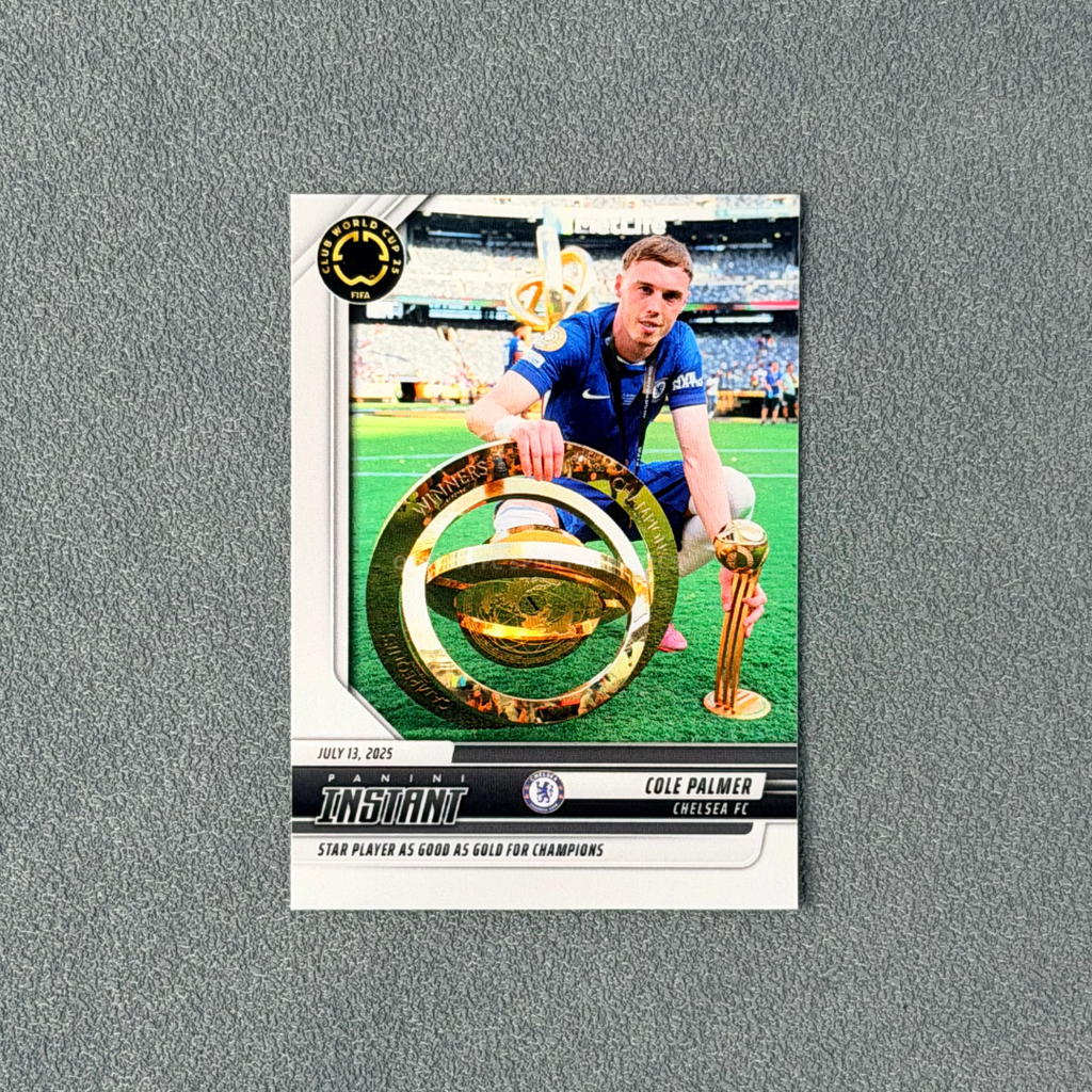 Cole Palmer 2025 世俱盃 Panini Instant MVP 卡片正面
