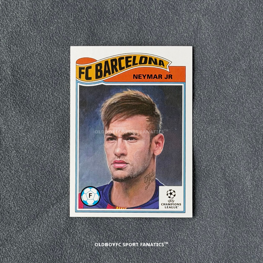 Neymar Jr 2025 UCC Topps Living Set 卡片正面