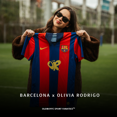 BARCELONA x OLIVIA RODRIGO x SPOTIFY 2003/04 復古球衣