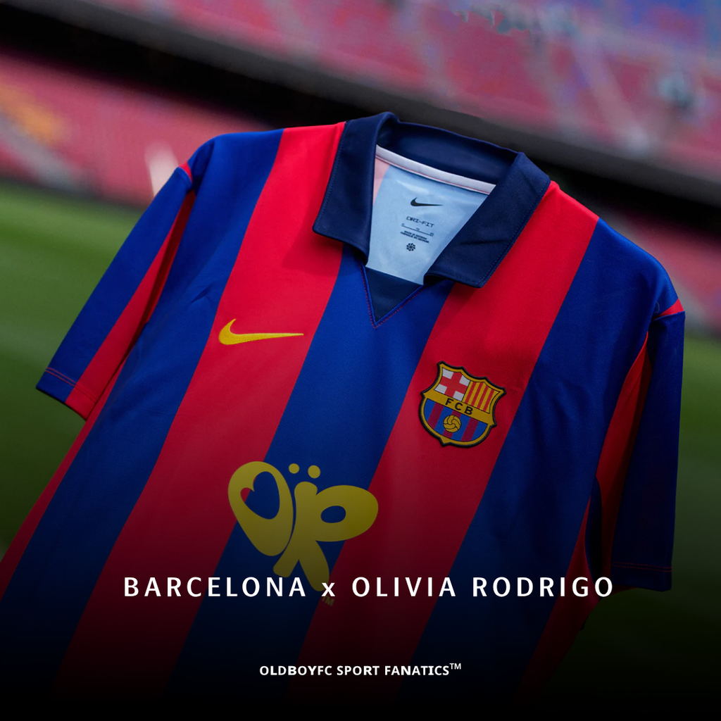 BARCELONA x OLIVIA RODRIGO x SPOTIFY 2003/04 復古球衣