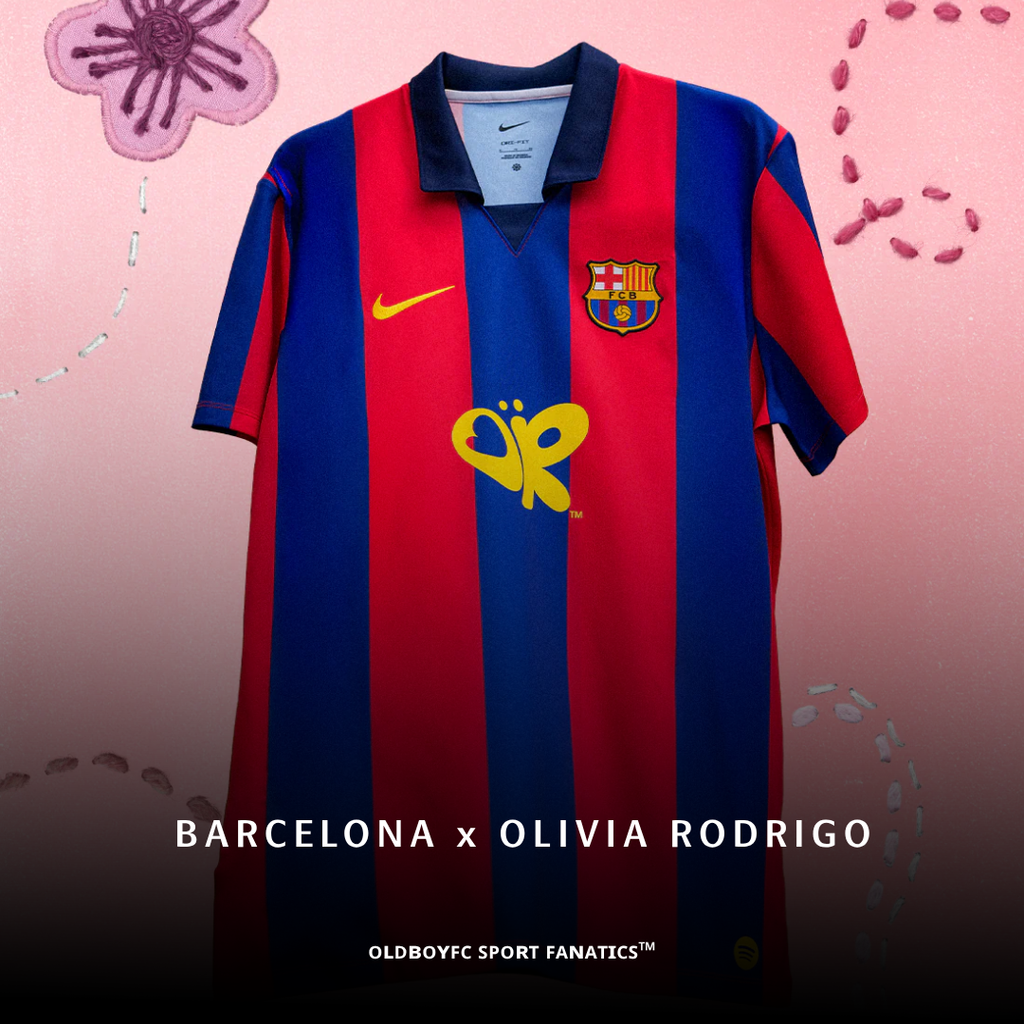BARCELONA x OLIVIA RODRIGO x SPOTIFY 2003/04 復古球衣
