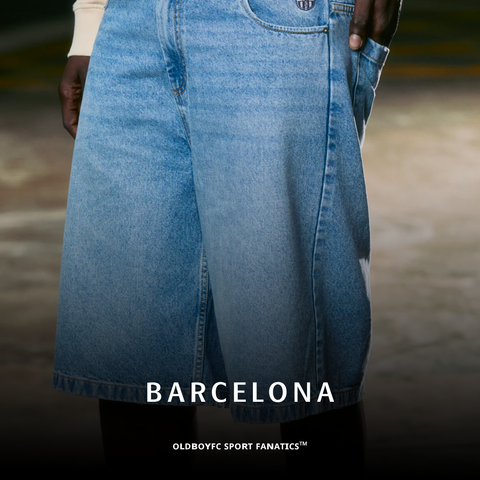 BARCELONA x 賽車系列 Short Denim