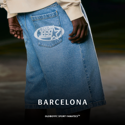 BARCELONA x 賽車系列 Short Denim