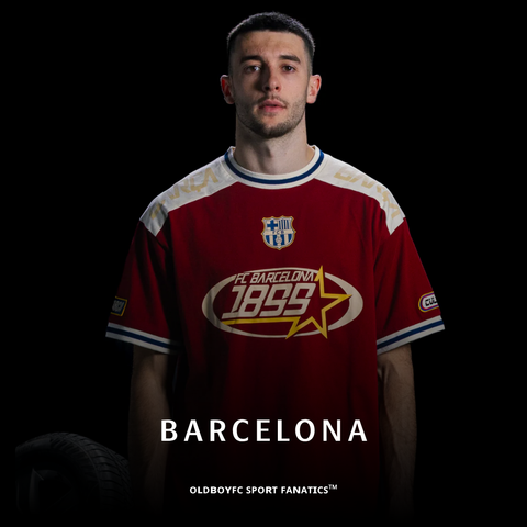 BARCELONA x 賽車系列 Tee Garnet