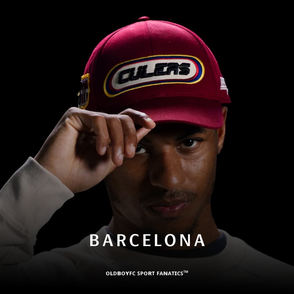 BARCELONA x 賽車系列 Cap Burgundy