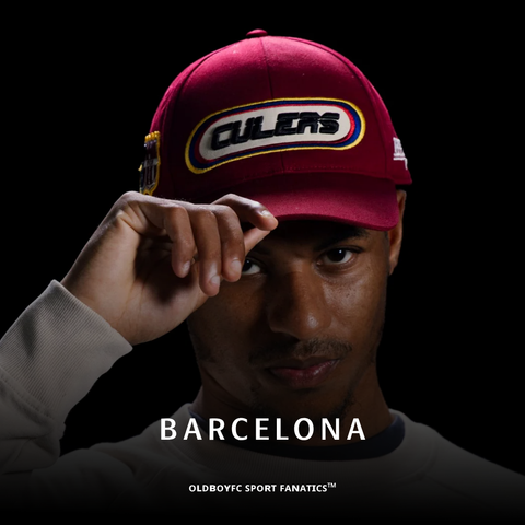 BARCELONA x 賽車系列 Cap Burgundy