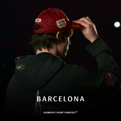 BARCELONA x 賽車系列 Cap Burgundy
