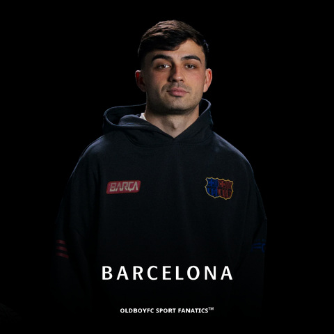 BARCELONA x 賽車系列 Hoodie Grey