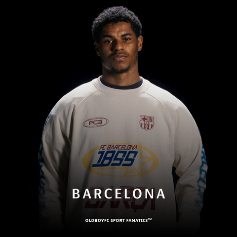 BARCELONA x 賽車系列 Crew Ecru
