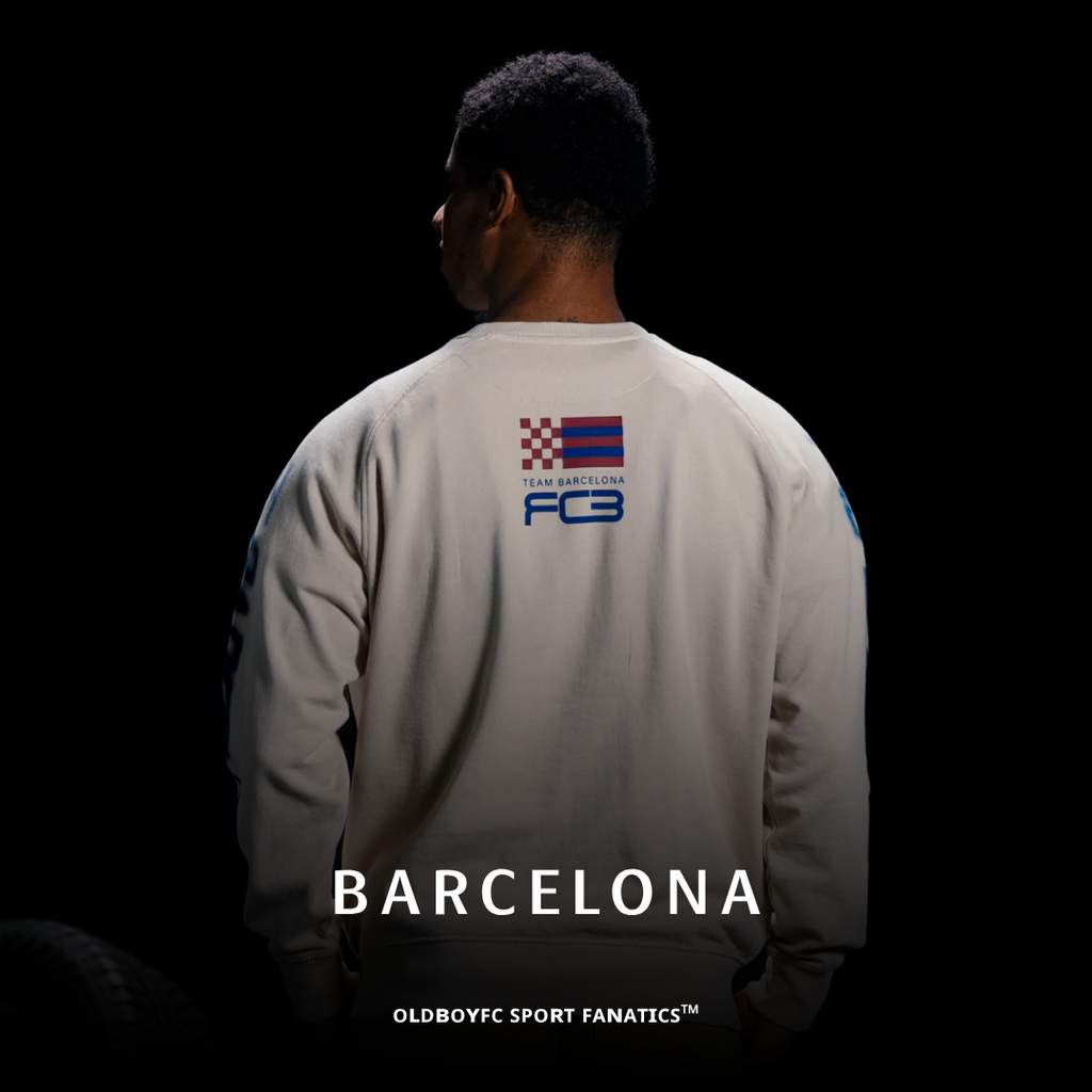 BARCELONA x 賽車系列 Crew Ecru