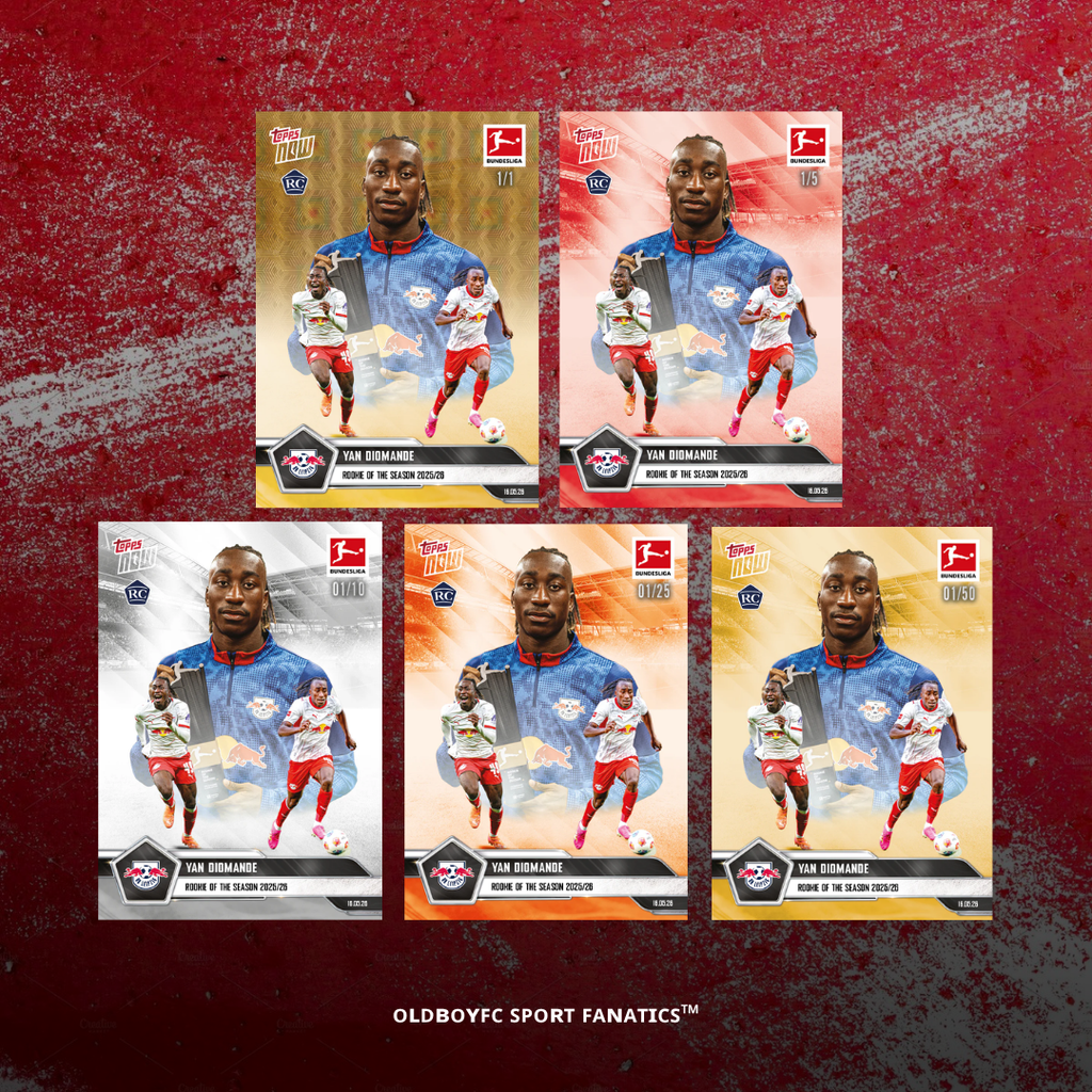 Topps Now Yan Diomande 25/26 德甲帶編球星卡