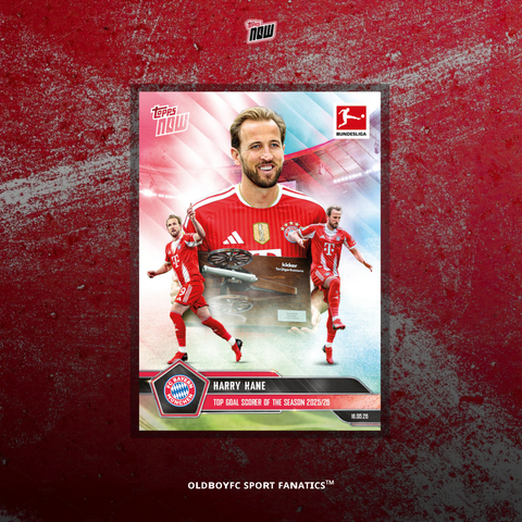 Topps Now Harry Kane 25/26 德甲球星卡 正面圖