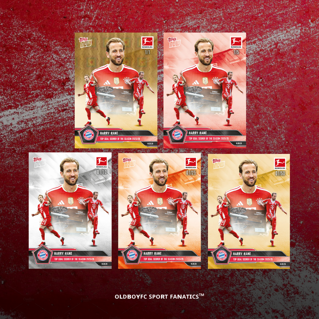 Topps Now Harry Kane 25/26 德甲帶編球星卡