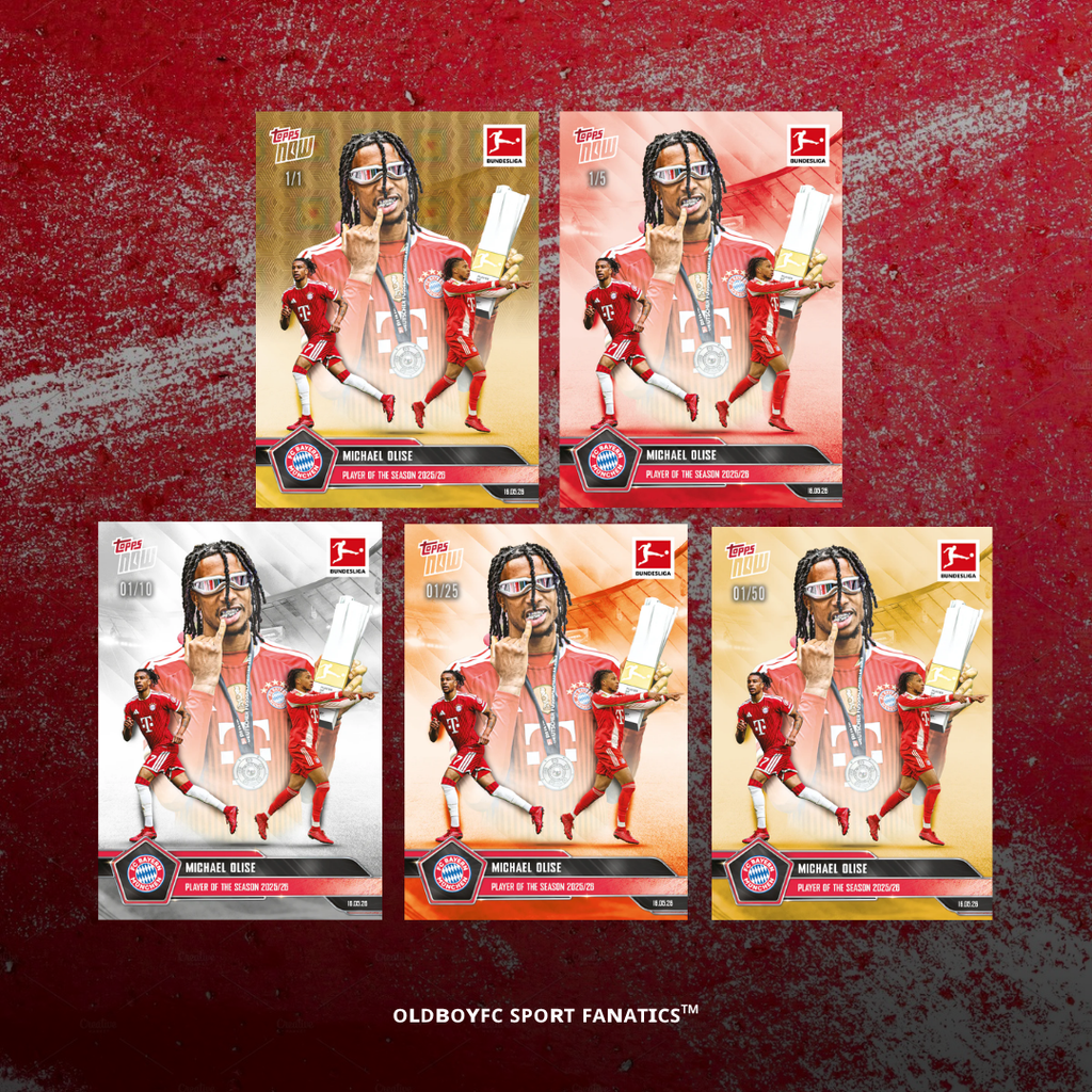 Topps Now Michael Olise 25/26 德甲帶編球星卡