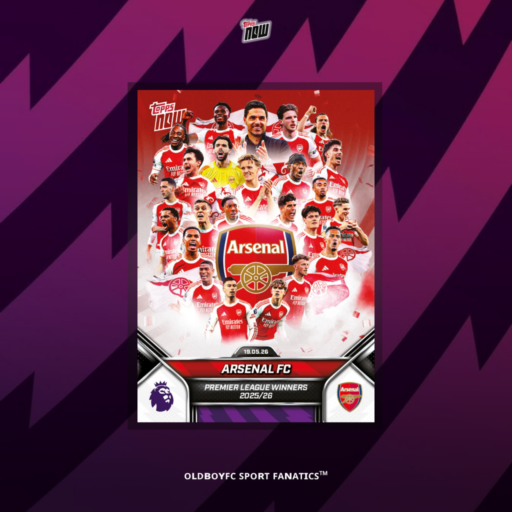 Topps Now Arsenal FC 25/26 英超球星卡 正面圖