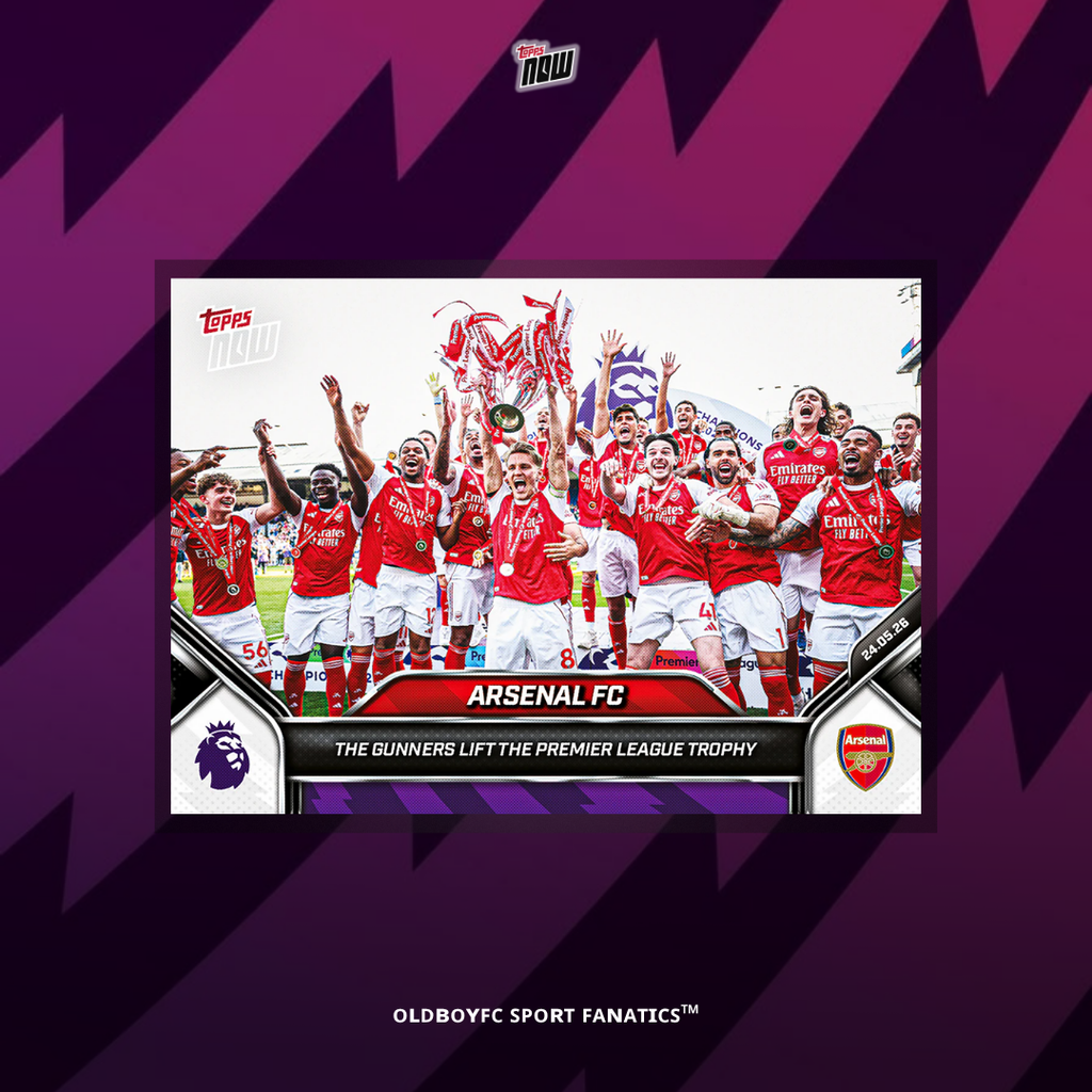 Topps Now Arsenal FC 25/26 英超 球星卡 正面圖