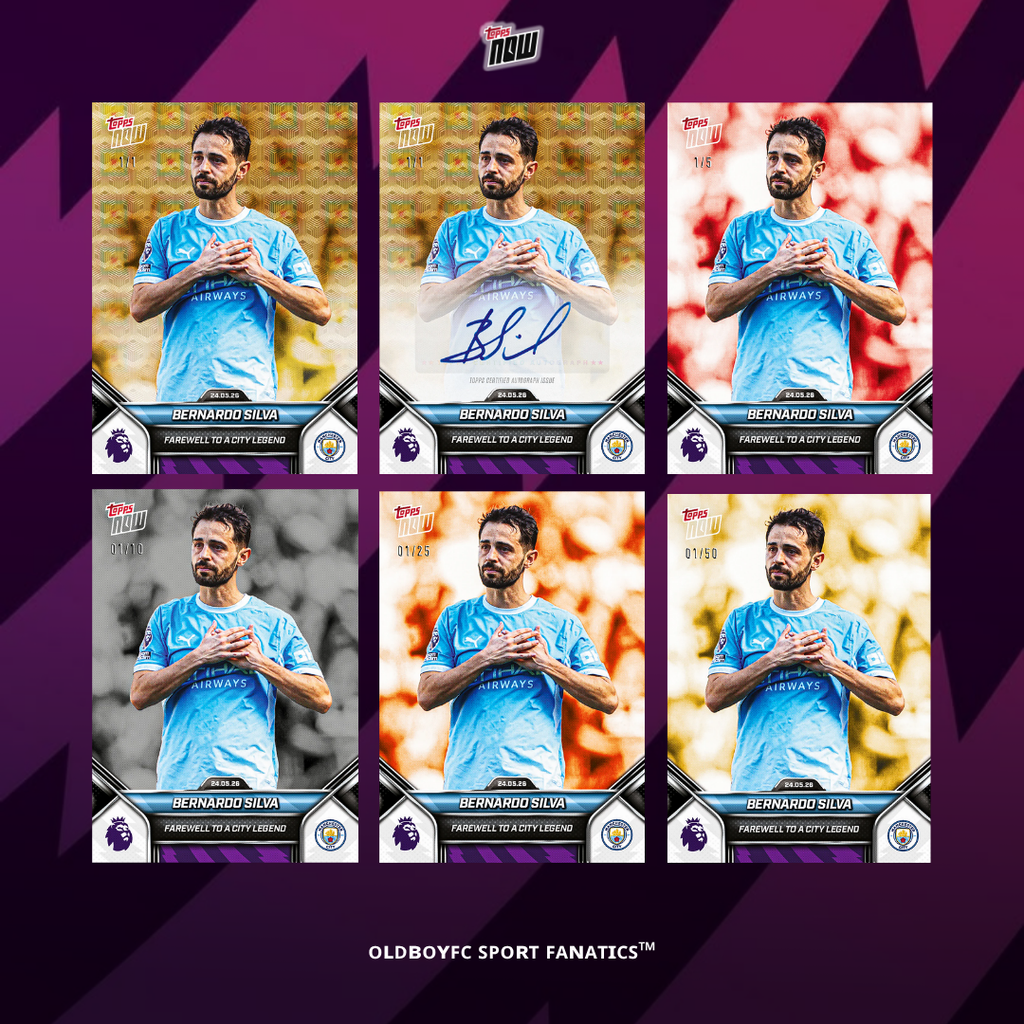 Topps Now Bernardo Silva 25/26 英超 球星卡 帶編卡圖