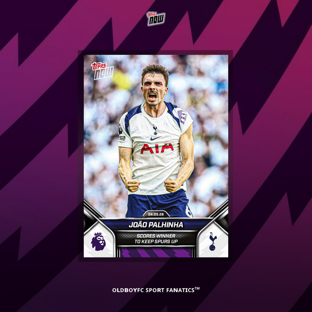 Topps Now João Palhinha 25/26 英超 球星卡 正面圖