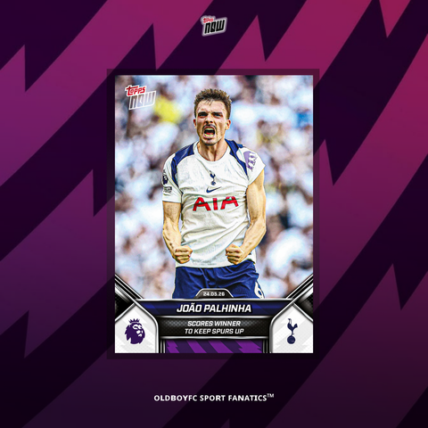 Topps Now João Palhinha 25/26 英超 球星卡 正面圖