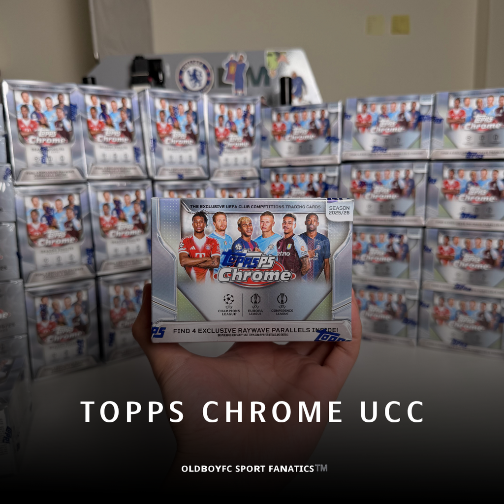 【Topps Chrome】2025/26 UEFA Club Competitions｜Value Box