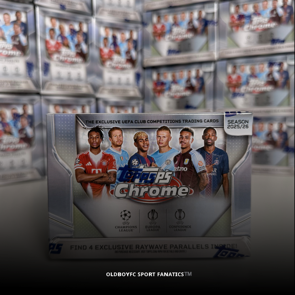 【Topps Chrome】2025/26 UEFA Club Competitions｜Value Box