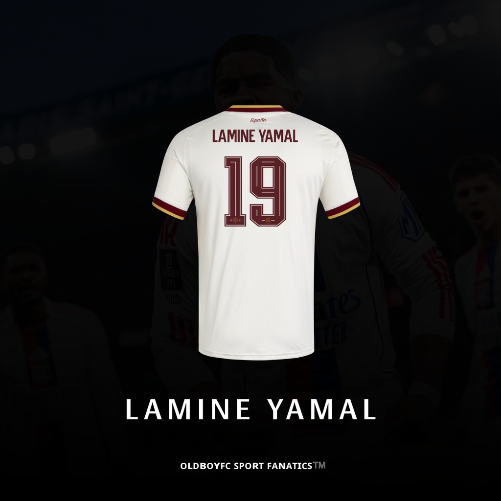 2026 世界盃西班牙客場正版印號 #19 LAMINE YAMAL