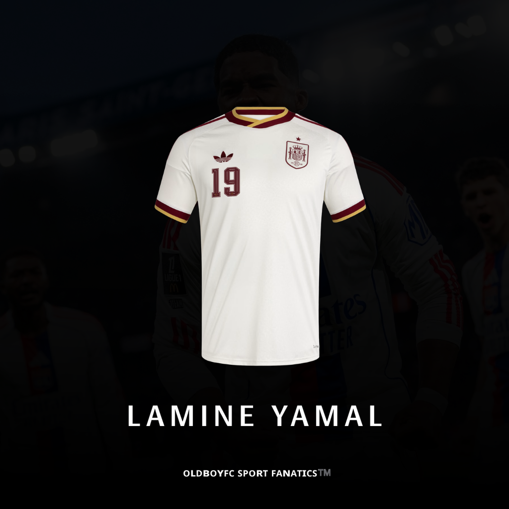2026 世界盃西班牙客場正版印號 #19 LAMINE YAMAL