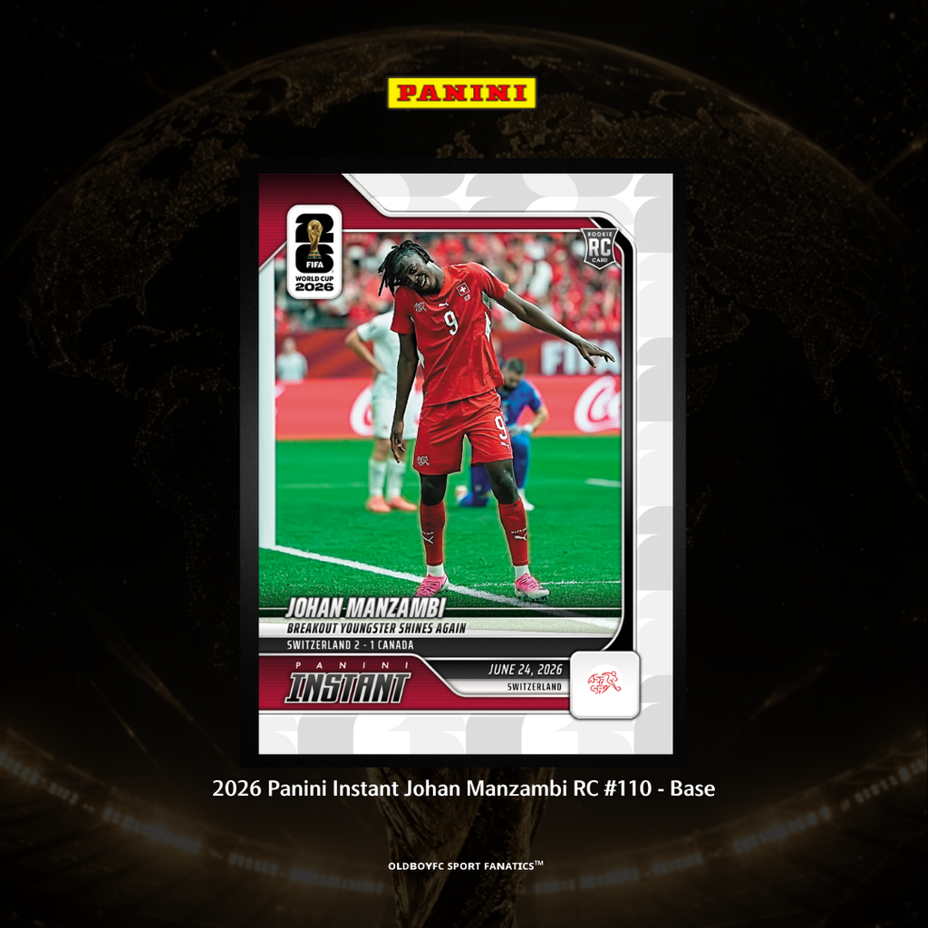 2026 Panini Instant Johan Manzambi RC #110 - Base