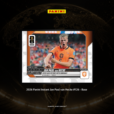 2026 Panini Instant Jan Paul van Hecke #126 - Base