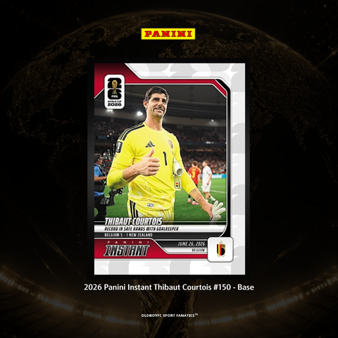 2026 Panini Instant Thibaut Courtois #150 - Base