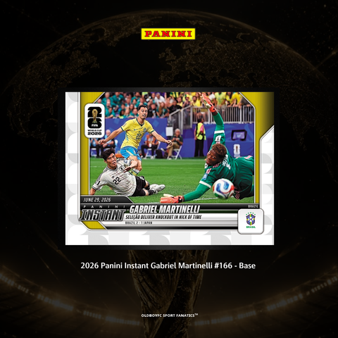 2026 Panini Instant Gabriel Martinelli #166 - Base