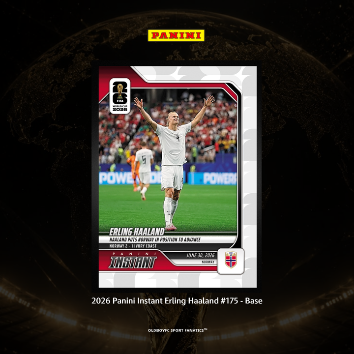 2026 Panini Instant Erling Haaland #175 - Base