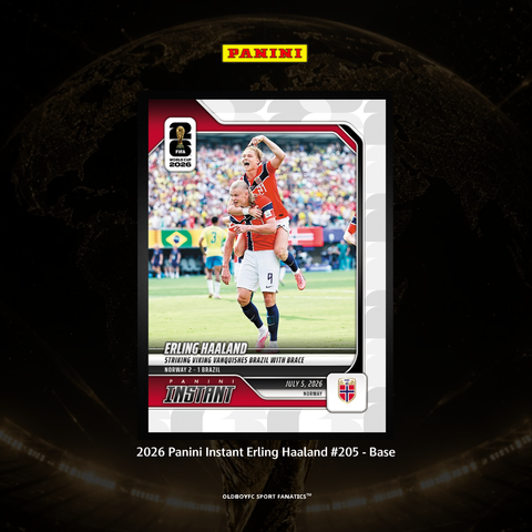 2026 Panini Instant Erling Haaland #205 - Base