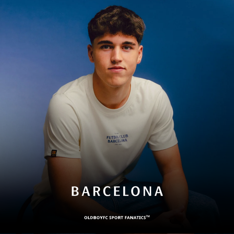 【巴薩】T-shirt beige Barça