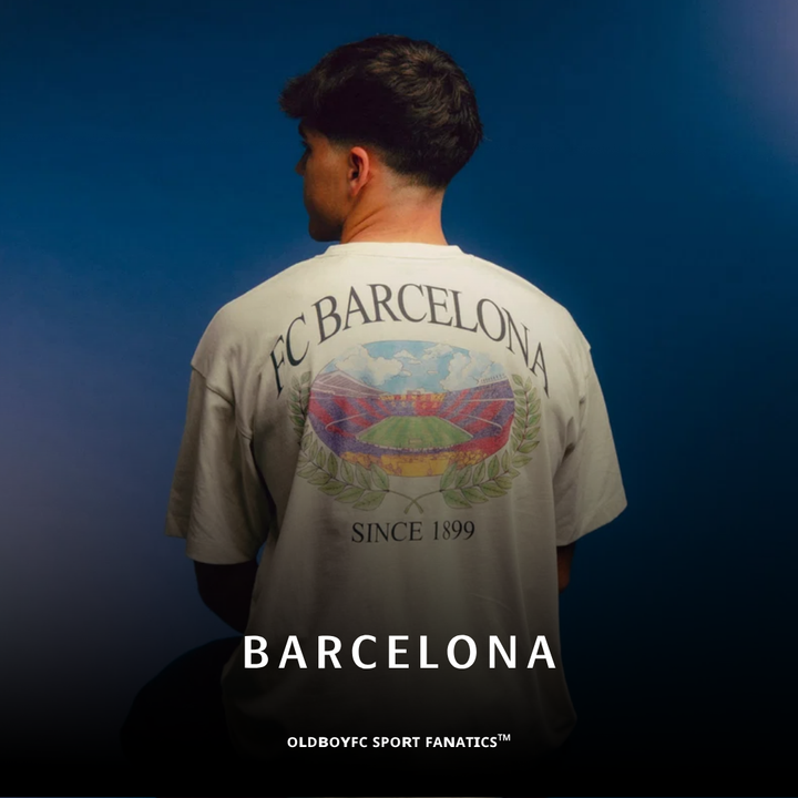 【巴薩】Tee retro Spotify Camp Nou