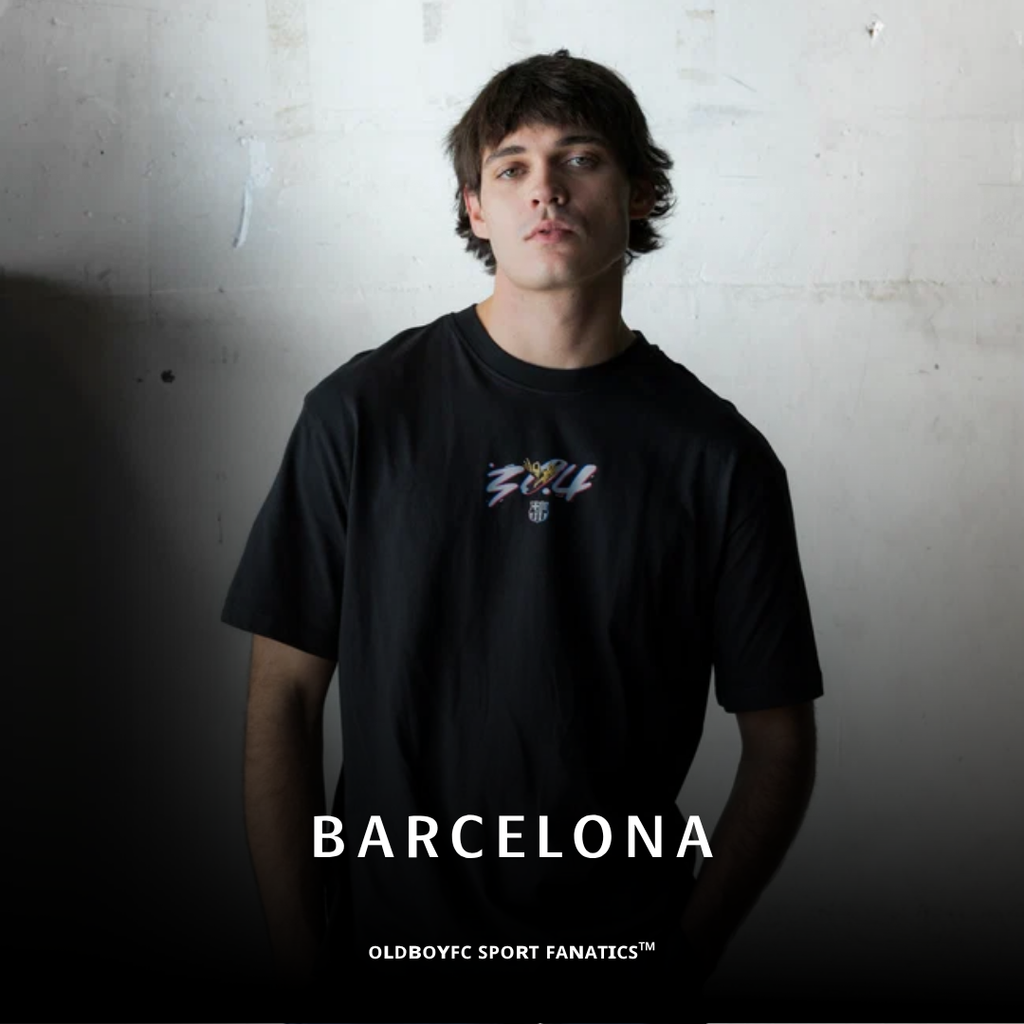 【巴薩】T-Shirt Lamine Yamal Core Black Barça