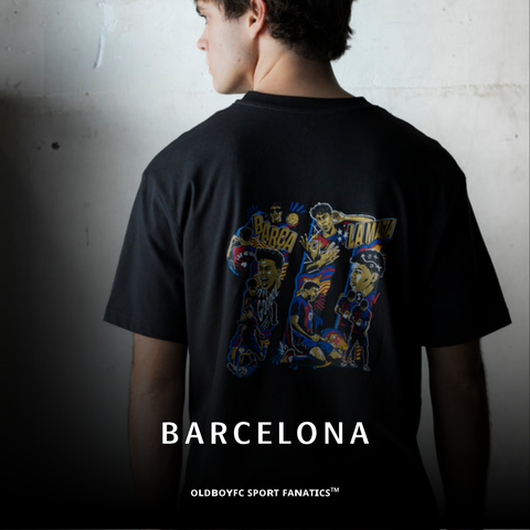 【巴薩】T-Shirt Lamine Yamal Core Black Barça