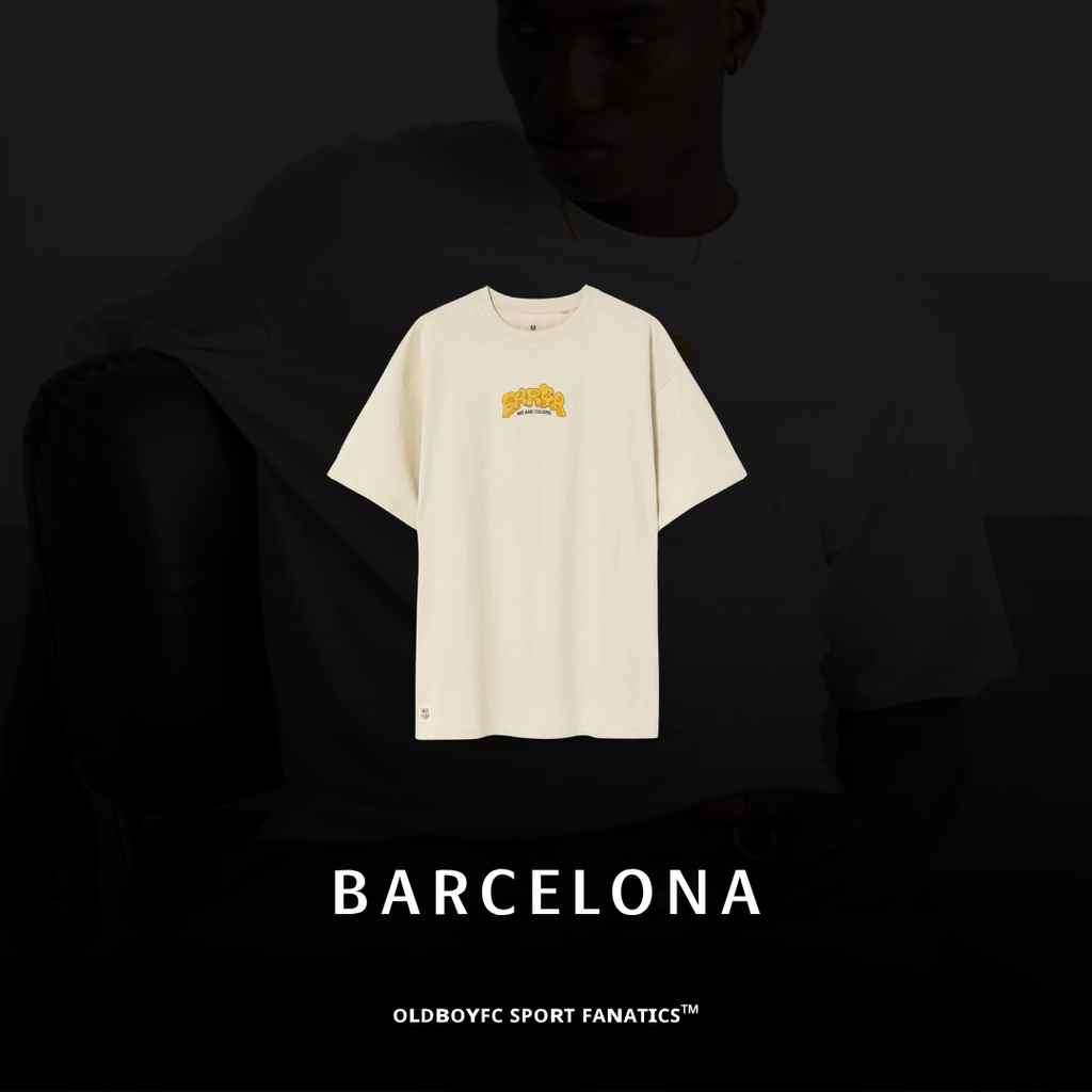 【巴薩】T-shirt Core Barça Ecru