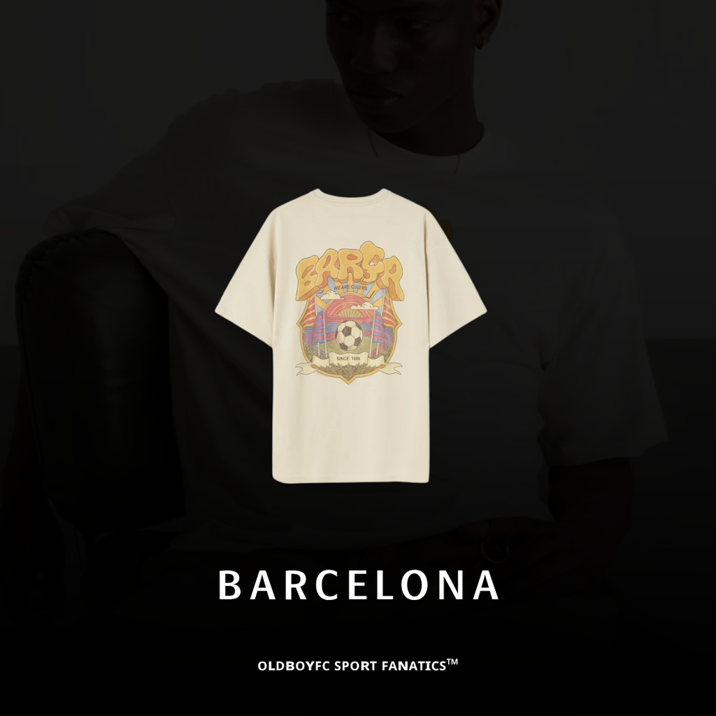 【巴薩】T-shirt Core Barça Ecru