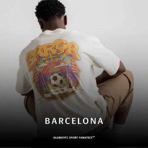 【巴薩】T-shirt Core Barça Ecru