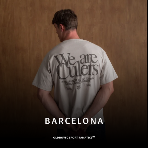 【巴薩】T-shirt 1899 Ecru "We are Culers