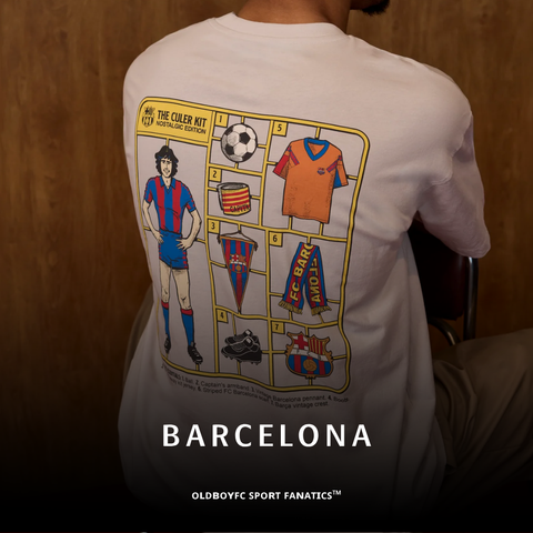 【巴薩】T-shirt Grey 1899 Culer Kit Barça