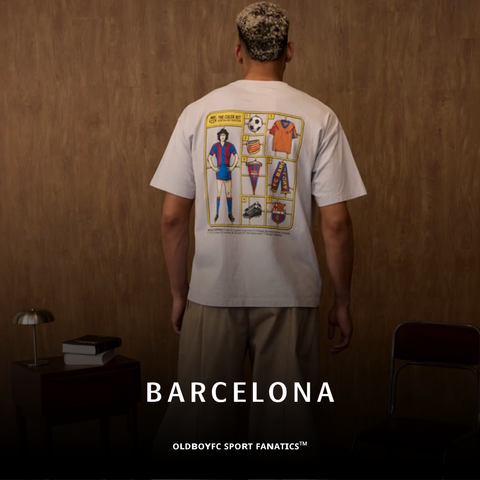 【巴薩】T-shirt Grey 1899 Culer Kit Barça