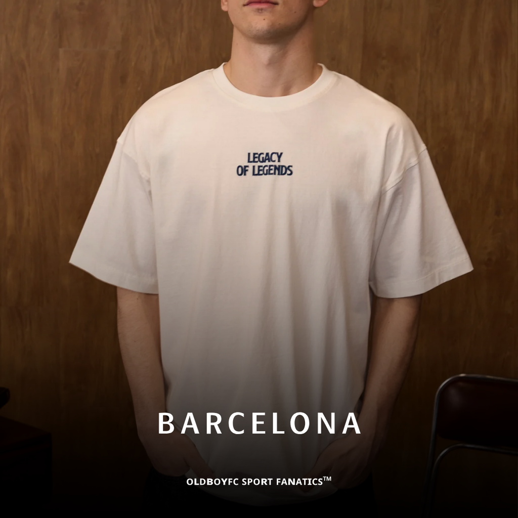 【巴薩】T-shirt White 1899 Legends Barça